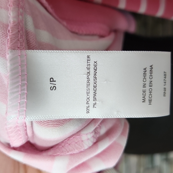 Draper James Striped Lounge Top - Picture 7 of 8